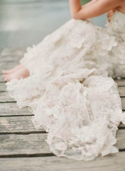 summer, bride and dress