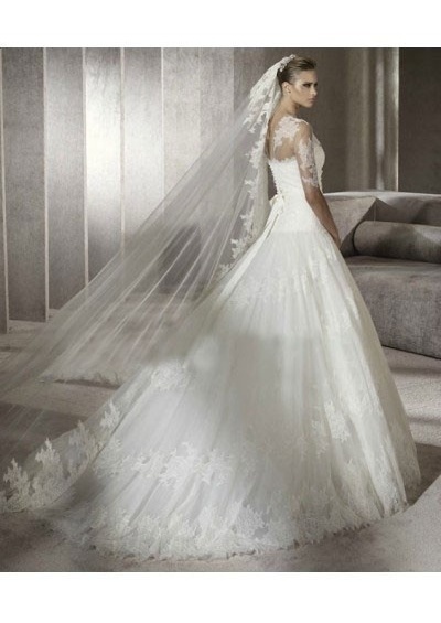 beautiful, elegant and wedding dress