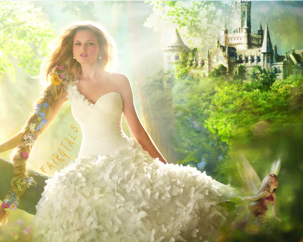 wedding dress, happy ending, fairy tale and fairy