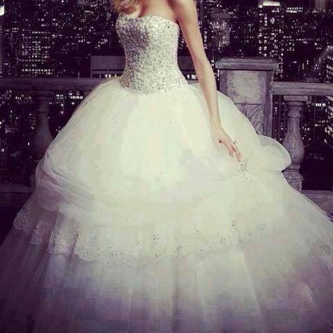 wedding dress, love, braide and flowing
