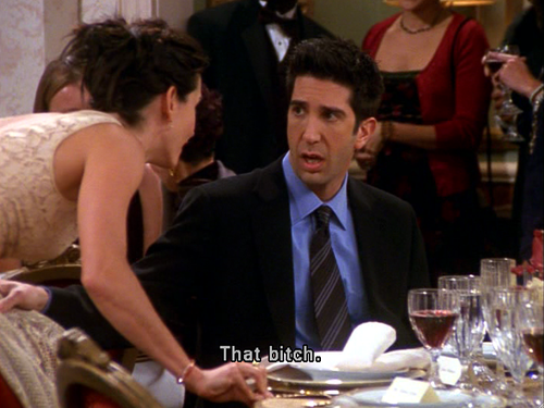 brother, ross geller and sister