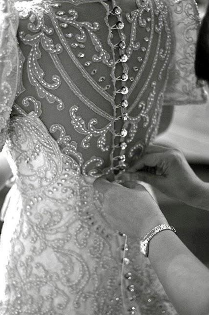 wedding gown, fashion and details