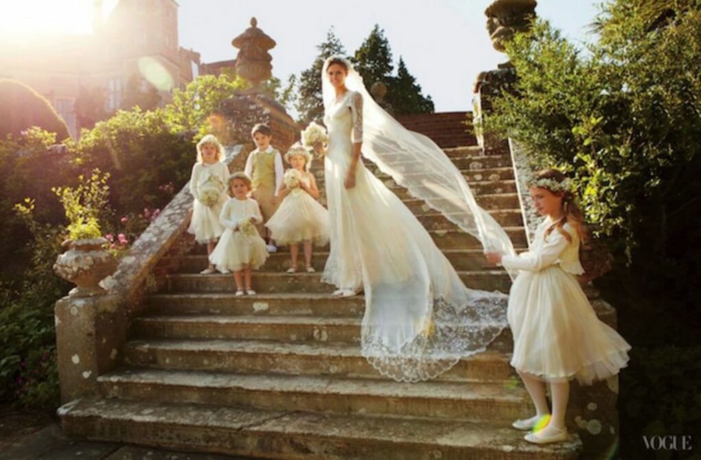 white gown, marriage, bride and nature