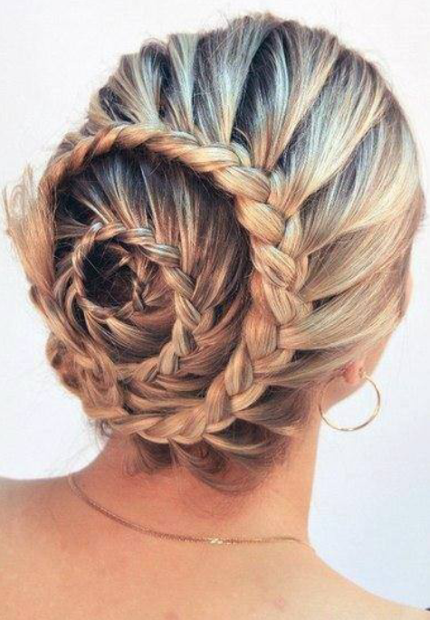 nice, beautiful, girl and braid