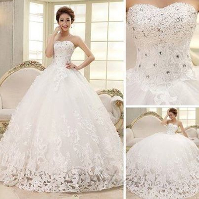 white, pretty and jewels