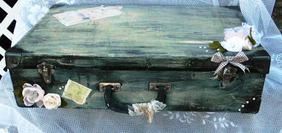 suitcase, shabby chic and vintage