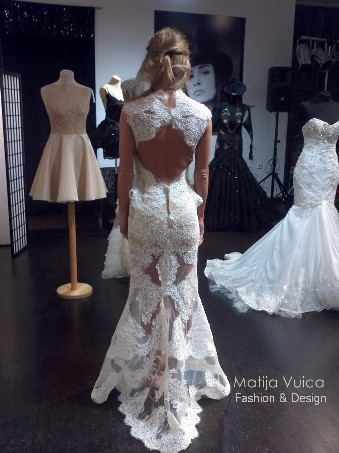 dress, croatian designer, white and matija vuica