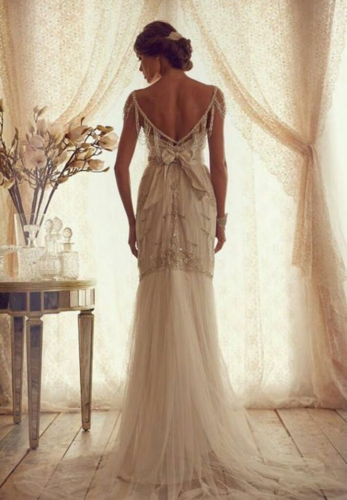 wedding dress, dress, pretty and flowers