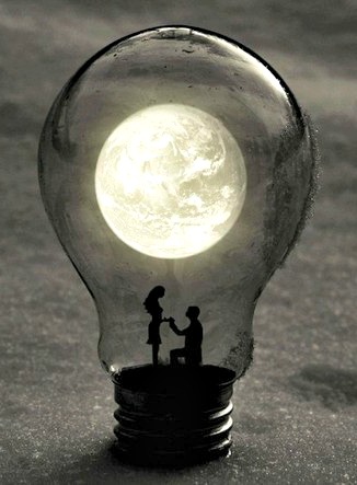 man, moon and Dream