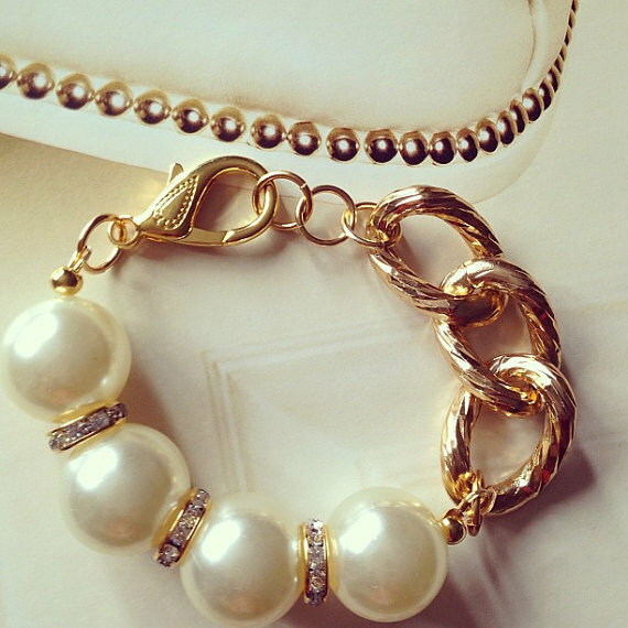pearls, bridesmaid jewelry, bridesmaid and coco bracelet