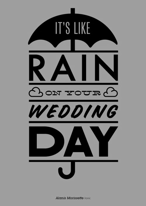 b&w, love, rain and alanis morissette