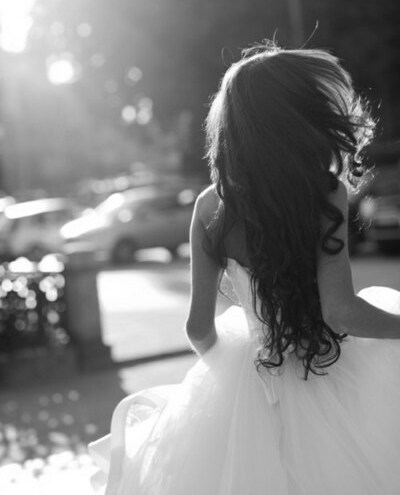 waves, sun and dress
