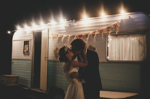 couple, kiss and van