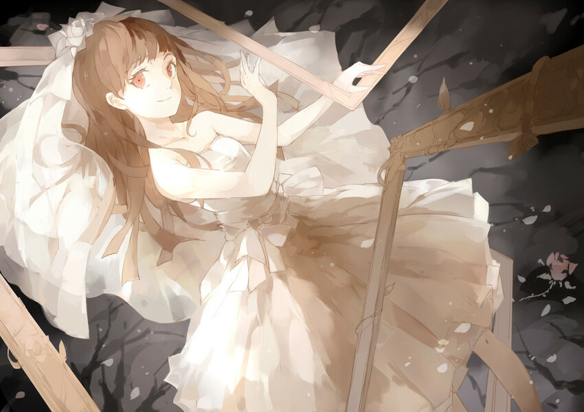 eve, ib game, ib and white dress