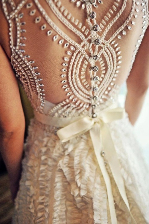 beautiful, dress, white and potd
