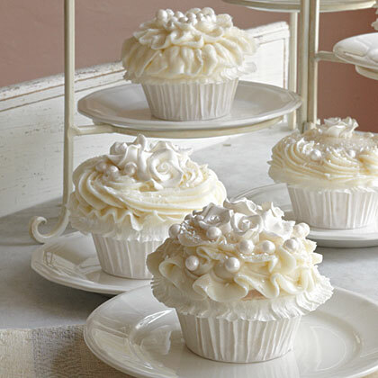 cupcakes, feminine and white
