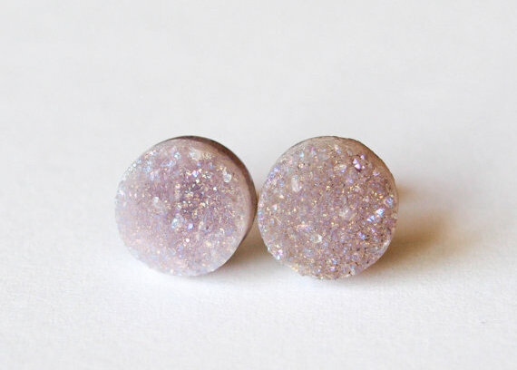 druzy, bridal and raw