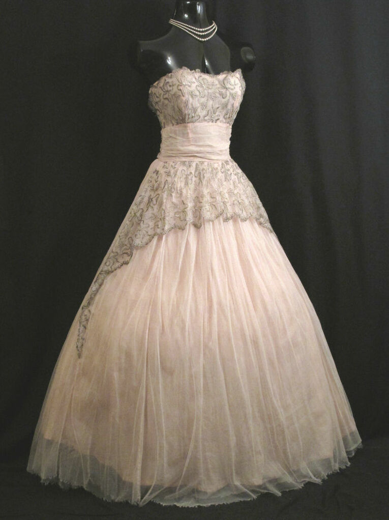 beautiful, vintage, 50's and dress