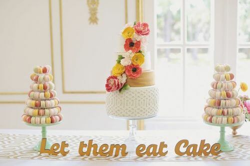 reception, sweet table and let them eat cake