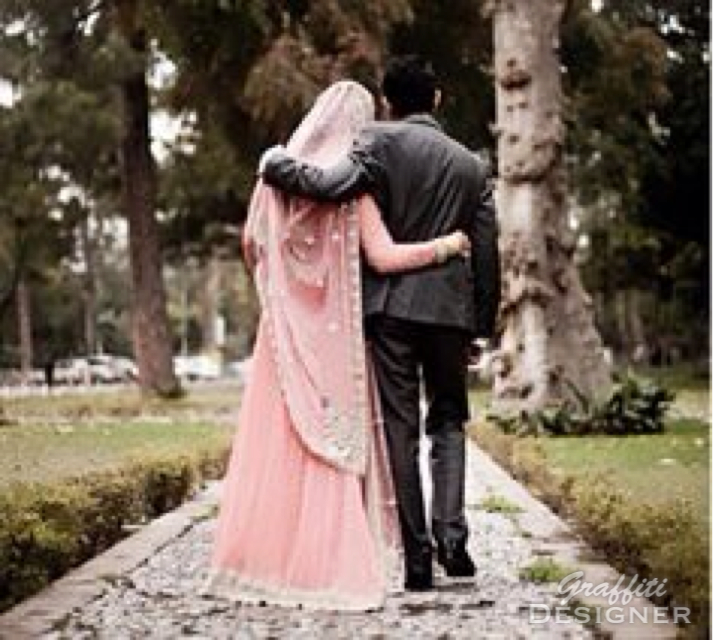 pink, garden, couples and happiness