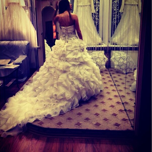luxury, wedding dress, beautiful and love