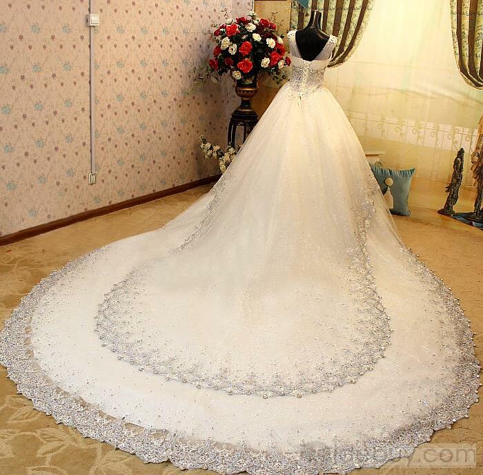 wedding dress, tidebuy reviews, romantic and noble