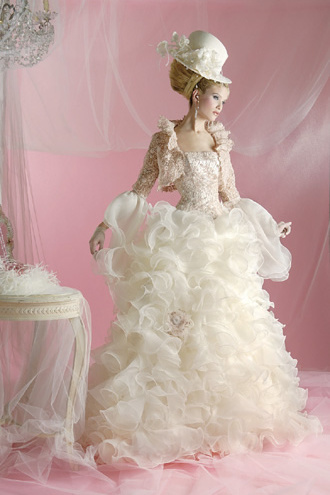 feminine, make-up and white lace