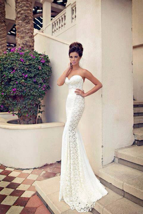 long white dress, dress, love and fashion
