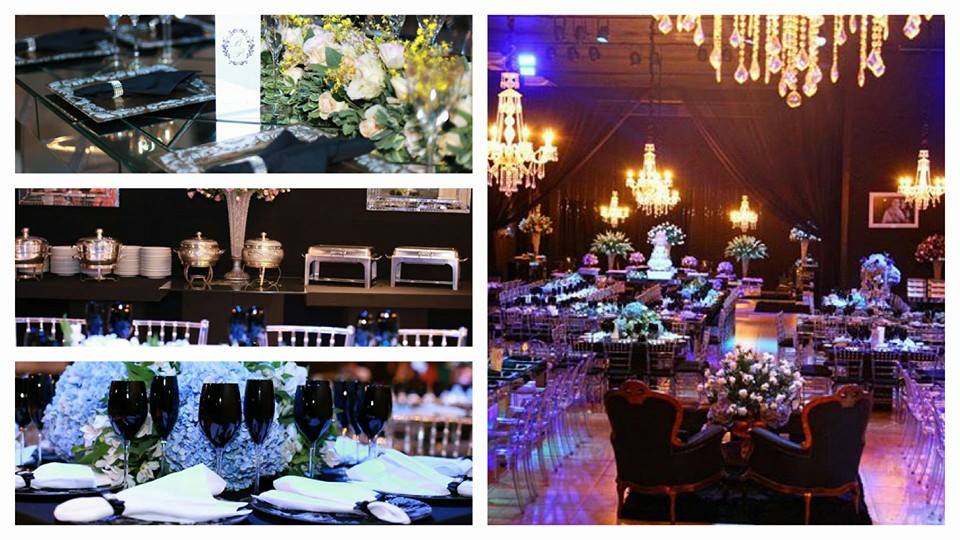 black wedding decoration, decoração taize amaral, lilianne portugal and tocantins