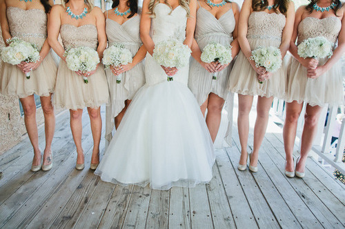 bridemaids, wedding dress and white dress
