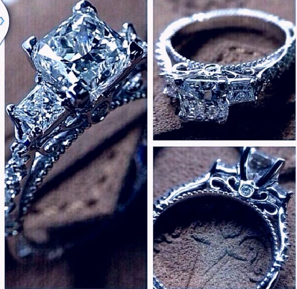 wedding ring, happiest day, finger and diamond