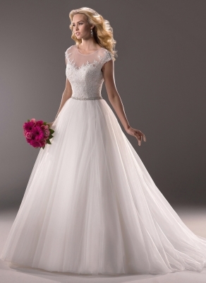style adrien 3ms727, maggie sottero and wedding dress