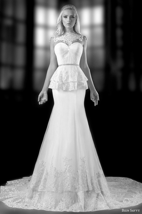 wedding dress and bien savvy