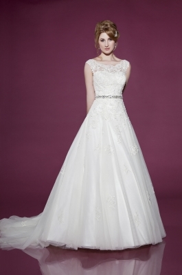 wedding dress, style 2416 and benjamin roberts