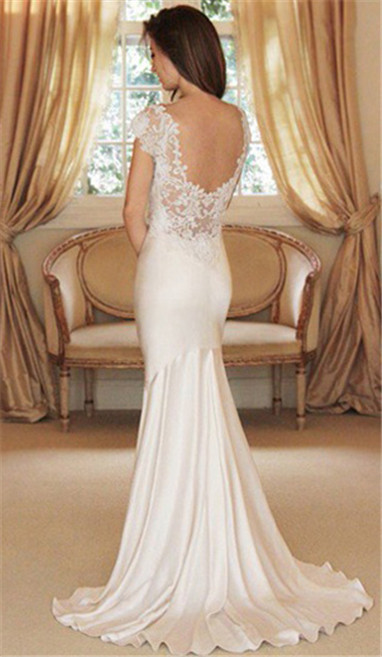 lace wedding dress, bridal gowns and fashion