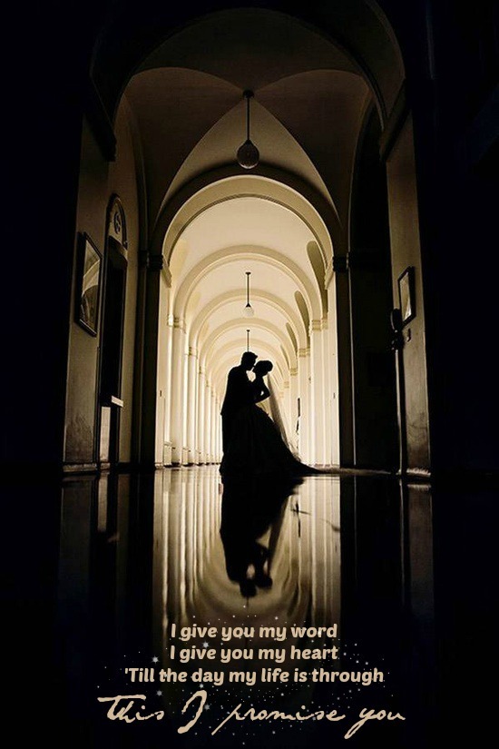 promise, love, Lyrics and weddingsong