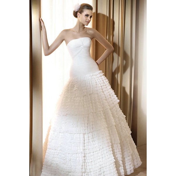 vintage, ball gown, bridal gown and drop waist
