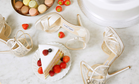 heels, brides and Jimmy Choo