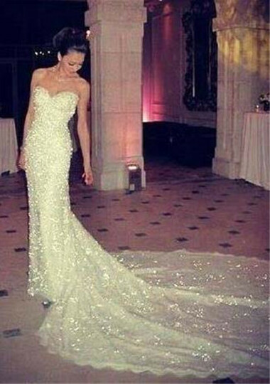 beach wedding, marriage and wedding dress