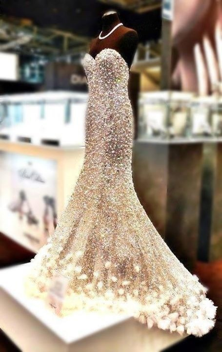 prom dress, beautiful, diamante and silver