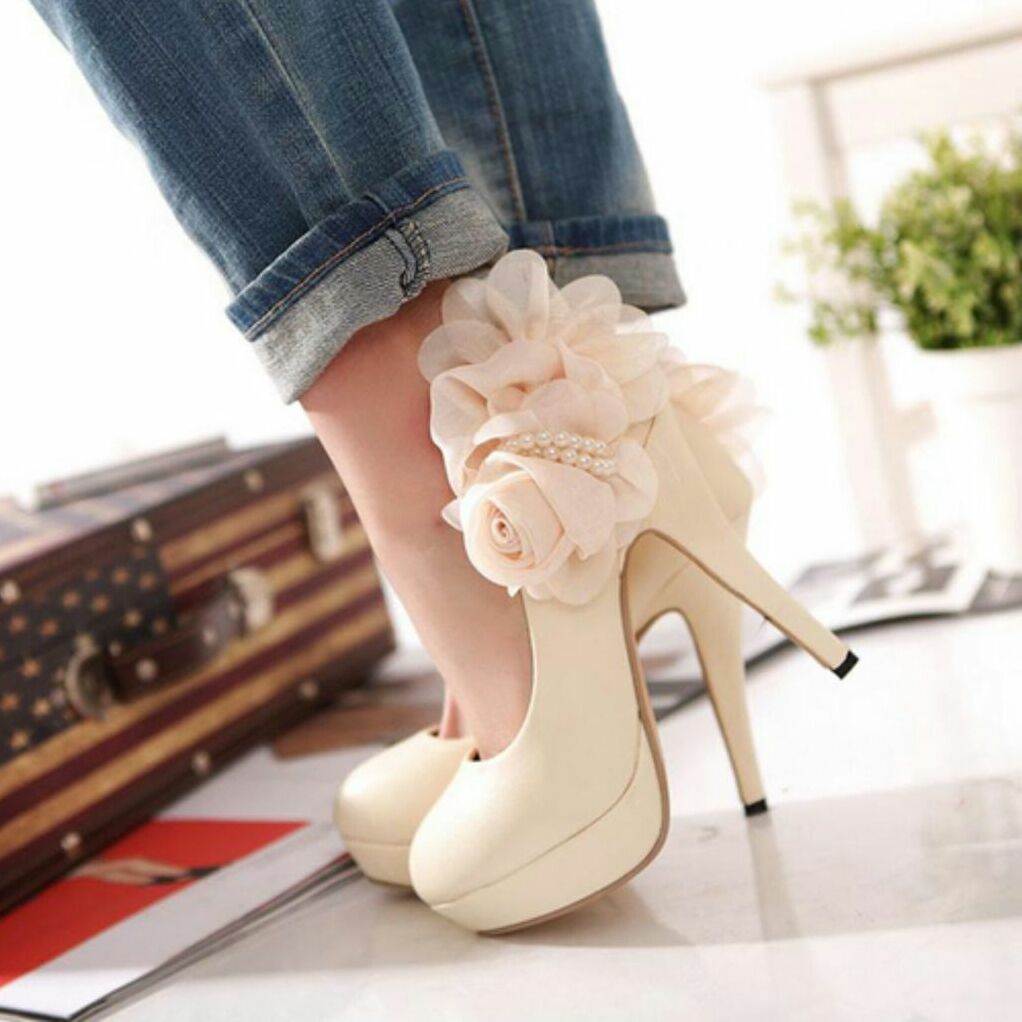 fashion, flowers, heels and classy