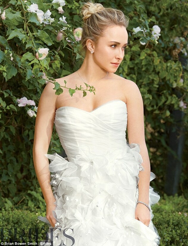 beautiful, wedding day, love and hayden panettiere