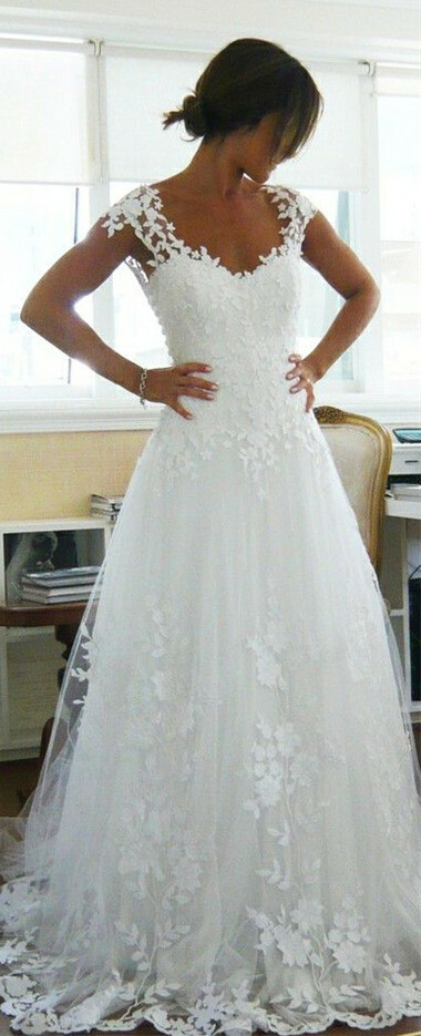 lace, beach and bridal gowns