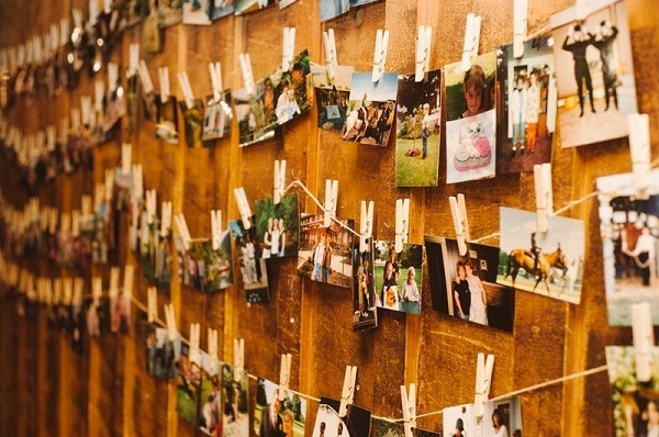 wall, pictures and memories