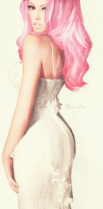 bride, sexy and pink