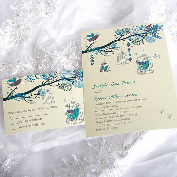 tiffany, spring 2014 wedding ideas, spring wedding theme and reception cards