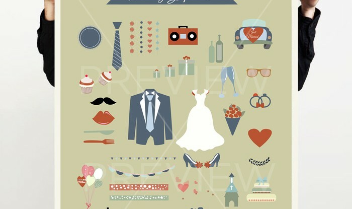 clipart, wedding graphics and love