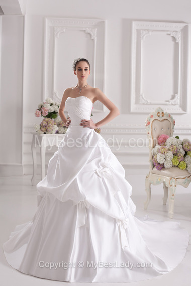 bridal gown, mybestlady.com and satin