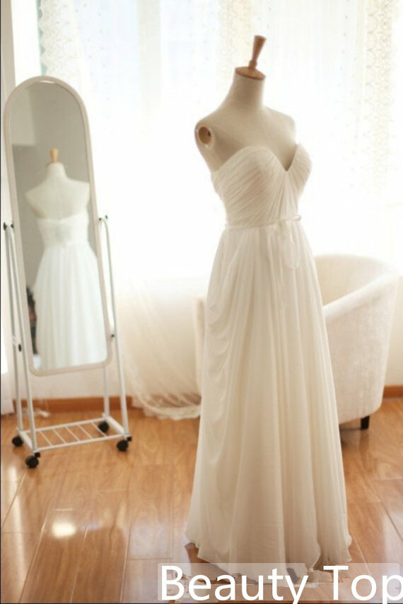 a-line dress, chiffon prom dress, sweetheart dress and party dress