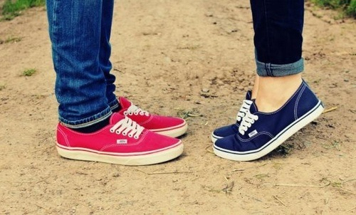 couple, shoes and love